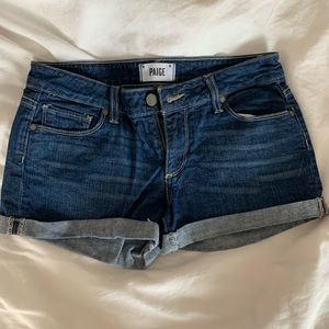 Paige denim shorts